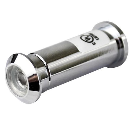 Global Door Controls 1/2 in. 190-Degree Polished Chrome Door Viewer GH-UL3300-US26